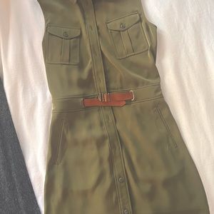 Dark Olive Caroline SL Dress🌻